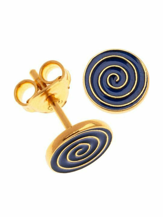 Arteon Earrings made of Silver Gold Plated with Stones