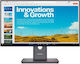 Lenovo ThinkVision P24QD-40 IPS Monitor 23.8" QHD 2560x1440 με Χρόνο Απόκρισης 4ms GTG
