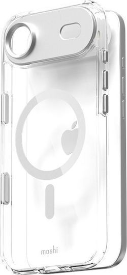 Moshi Iglaze Wallet Silicon Argintiu (iPhone Air)