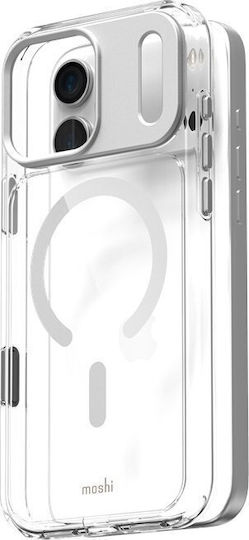 Moshi Iglaze Портмоне Силикон Сребрист (iPhone 17 Pro Max)