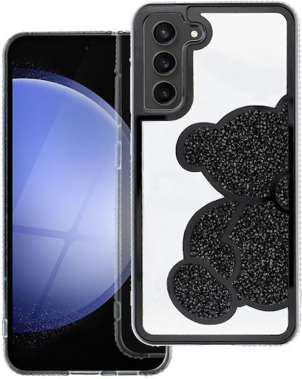 Bear Back Cover Plastic / Silicone Black (Galaxy A55)