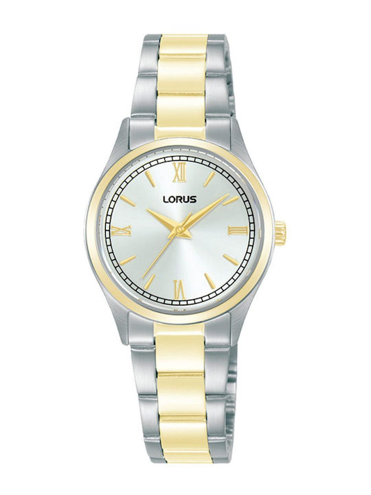 Lorus Women's Watch 26mm Battery with Gold Metal Bracelet