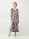 Vamp Winter Women's Nightdress Black