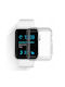 Sonique Θήκη Σιλικόνης σε Διάφανο χρώμα για Apple Watch 10 42mm