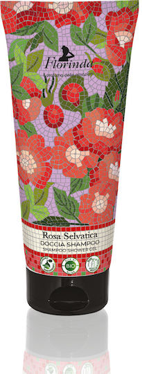 La Dispensa Șampon Gel De Duș 200ml Trandafir Sălbatic Mosaico Multicolor