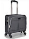 Cabin Travel Suitcase Gray with 4 Wheels Height 40cm
