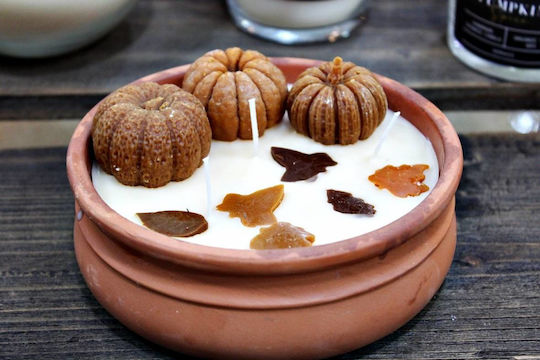 Порцеланов 14x5см Състав Тикви-Листа Аромат Pumpkin Spice