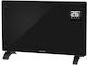 Sencor Convectoare pardoseală 2000W cu Termostat Electronic 78x51.5cm Negru