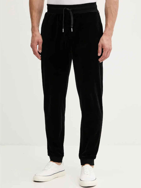 Sweatpants with Elastic Black