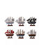 SP Souliotis Wooden Miniature Ship 6pcs