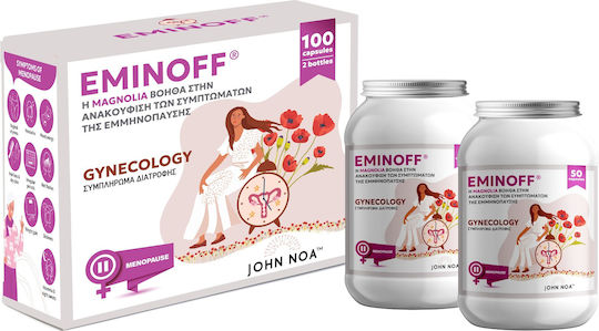 John Noa Eminoff Dietary Supplement Menopause Symptom Relief 100 Capsules