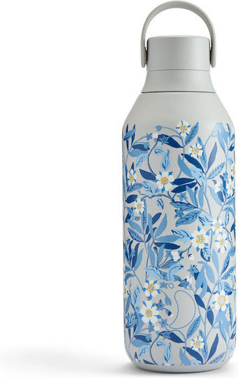 Chilly's Series 2 Liberty Μπουκάλι Θερμός Ανοξείδωτο BPA Free 500ml Brighton Blossom