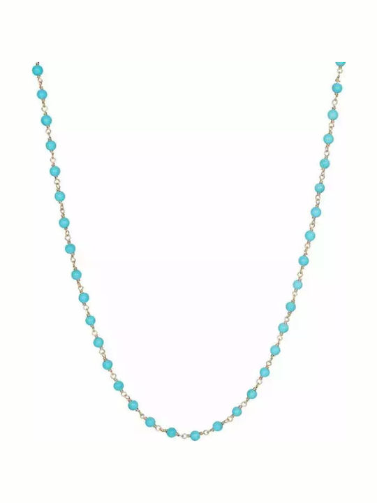 Necklace Rosary From 14K Gold Necklace Rosary From 14K Gold