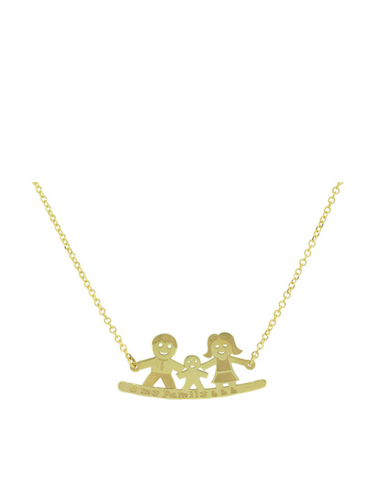 Psomas Charm Familie aus Gold 14K