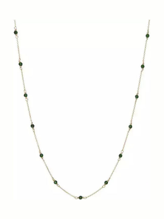Chrysolithos Halskette aus 14K Gold Chrysolithos Halskette aus 14K Gold