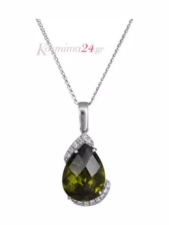 Necklace From 14K White Gold