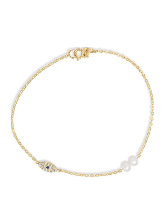 Psomas Women's Bracelet made of Gold 14K