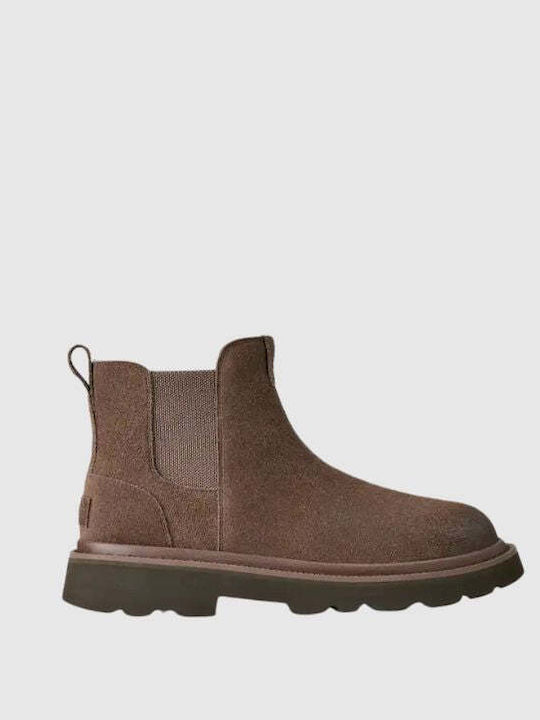 Suede Brown Chelsea Boots