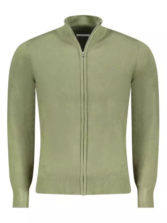 North Sails Men's Fleece Cardigan Green