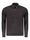 Men's Fleece Cardigan Black