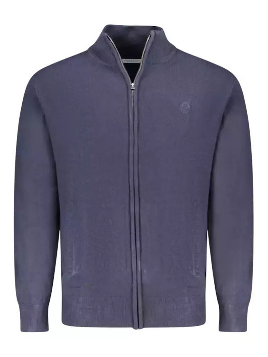 North Sails Men's Fleece Cardigan Dark Blue