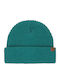 Alta Beanie Beanie with Rib Knit in Green color