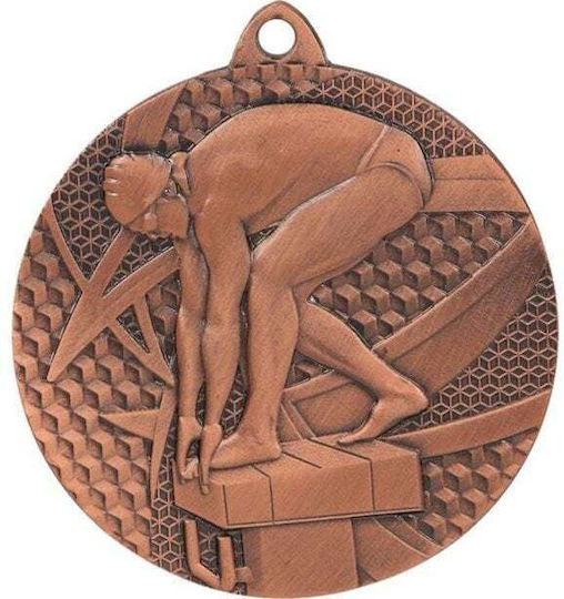 Victoria Sport Kupfer Medaille Schwimmen