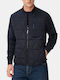 Ärmellos Jacke Puffer Wasserdicht und Winddicht Dark Blue