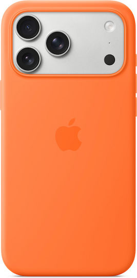 Apple Silicone Case with MagSafe Back Cover Silicone Orange (iPhone 17 Pro Max)