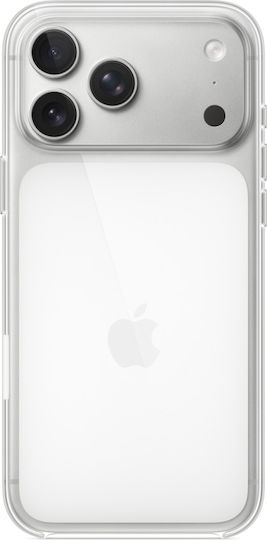 Apple Clear Case with MagSafe Back Cover Σιλικόνης Διάφανο (iPhone 17 Pro Max)