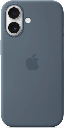 Apple Silicone Case with MagSafe Back Cover Silicone Anchor Blue (iPhone 17)
