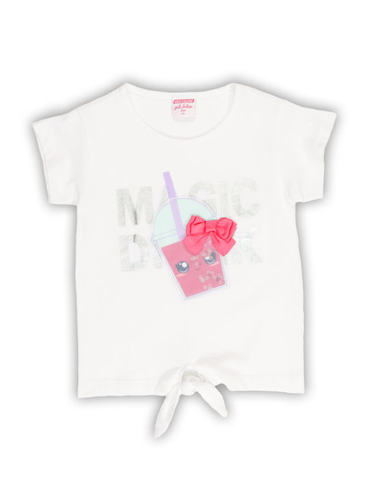 Kids' Shirt Short Sleeve White