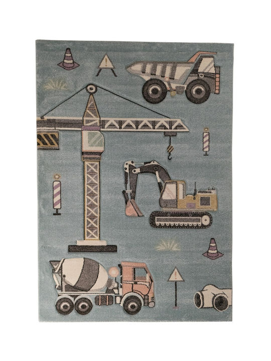 Tzikas Carpets 76888-230 Παιδικό Χαλί Μπλε 160x230cm