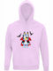 Kinder-Sweatshirt mit Kapuze Creamy Pink Bluey Dracula Halloween