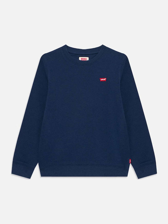 Παιδικό Φούτερ Μπλε Σκούρο Crewneck