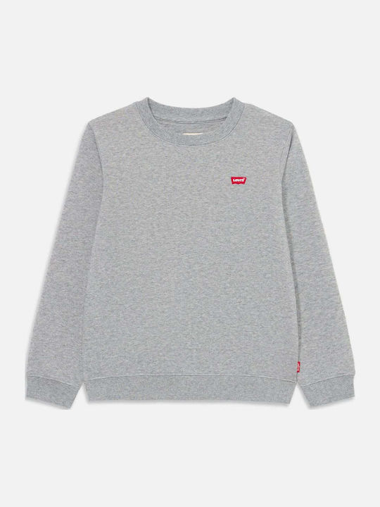 Детски Суичър Сив Crewneck