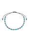 Sorelly Damen Armband aus Kabel mit Perlen