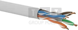 Q-Lantec U/UTP Cat.6a Καλώδιο Ethernet 500m Γκρι Q-Lantec U/UTP Cat.6a Καλώδιο Ethernet 500m Γκρι