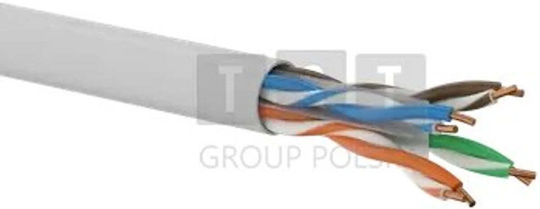Q-Lantec U/UTP Cat.6a Netzwerkkabel Ethernet 500m Graues