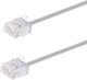 Powertech U/UTP Cat.6a (Gigabit) Cablu De Rețea Ethernet 0,15m Gri