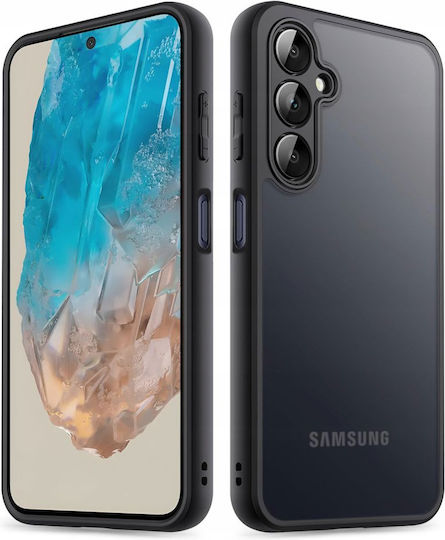 Tech-Protect Back Cover Silicon / Plastic Negru (Galaxy M35)