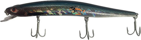 Artificial Cinnetic Crafty Minnow 15cm #5 Natural Mullet