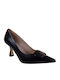 Leather Black Heels