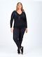 Damen Bluse Schwarz