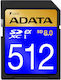 Adata SDXC 512GB U3 V30 UHS-I 300MB/s
