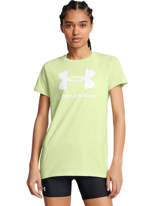 Under Armour Ua Logo Ss Γυναικείο Αθλητικό T-sh...