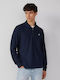 Polo Blouse Dark Blue