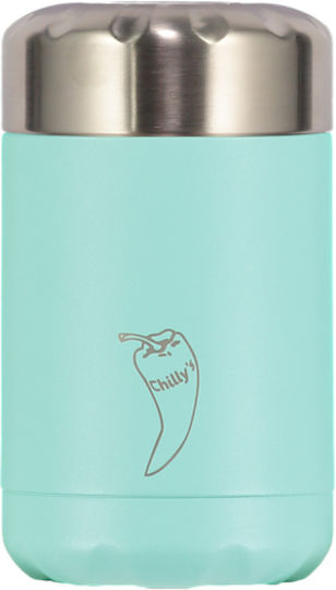 Chilly's Lunchbox Isolierte Lunchbox Inox Grün 300ml 1Stück Chilly's Lunchbox Isolierte Lunchbox Inox Grün 300ml 1Stück