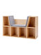 Библиотека Подов Кафяв 103x30x62см