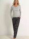 Bonatti Winter Damen Pyjama-Set Plaid